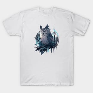 Cyber punk owl T-Shirt